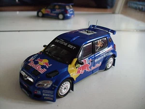 Ixo Skoda Fabia Super 2000 Rally Norway 2009 / Redbull in Blue on 1:43 - Picture 1 of 2