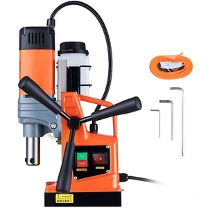Magnetic Drill, 1300W Motor 1.6 in Boring Diameter, 2810 lbf Portable Electric - Picture 1 of 1
