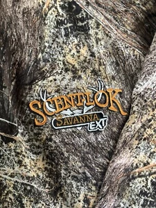 Scentlok Savanna EXT Mens Camouflage Mossy Oak Brush Hunting Crew Shirt M Camo - Picture 1 of 15