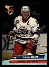 1992  Ultra #247 Thomas Steen Winnipeg Jets Hockey card