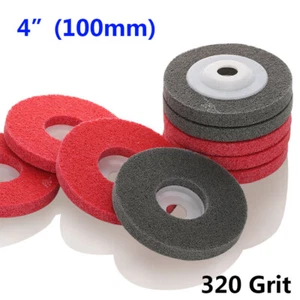 4" 100mm Nylon Fiber Abrasive Polishing Wheel Pad Buffing Disc for Angle Grinder - Picture 1 of 5