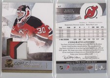 2010-11 Upper Deck The Cup Gold Rainbow /10 Martin Brodeur #41 HOF