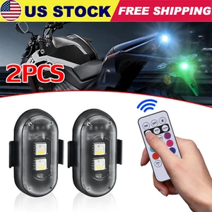 RGB Led Car Ambient Lights Rechargeable Wireless Car Light With Remote Control - Picture 1 of 11