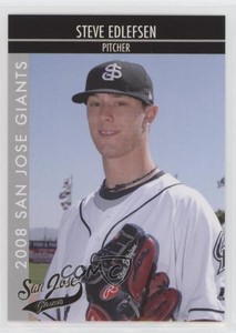 2008 Grandstand San Jose Giants Steve Edlefsen #9