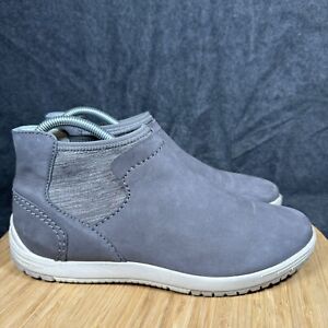 Dansko Chelsea Ankle Boots Womens Size 38 7.5-8 Lizette Gray Leather