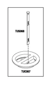 TUTTNAUER Reservoirdeckelabdeckung mit Ölmessstab TUK075 Autoklav Sterilisator Teile - Bild 1 von 4
