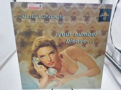🎸 Julie London – Your Number Please LP Record | EX cVG+ | Ultrasonic Clean 🎵 - Image 1 of 4