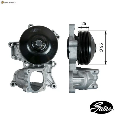 WASSERPUMPE WP0121 FÜR BMW 3/E92/X/SAV/E8/E91/E90/Convertible 5/E61/E60 X1/SUV - Image 1 of 4