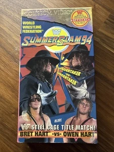 WWF Summerslam 1994 VHS Coliseum Video Rare OOP Wrestling Used WWE Vintage - Bild 1 von 7