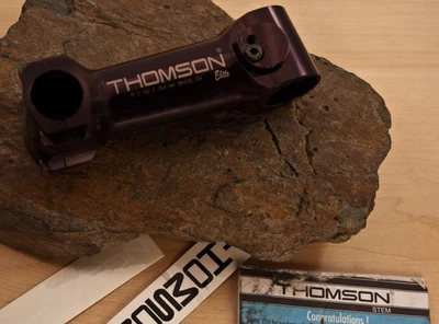 THOMSON Elite Threadless 120 mm x 5 degrees x 25.4 Stem, Black (SM-E103) - Image 1 of 4