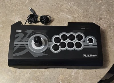 Hori PS4-015UE Rap 4 real arcade pro Fighting Stick - Black arcade joystick PS4  - Image 1 of 4