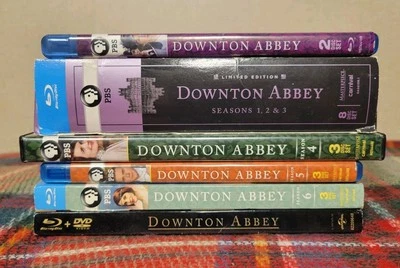 Набор Downton Abbey сезоны 1-6 Blu-ray и DVD и 1 фильм PBS в ассортименте *читайте ** - Изображение 1 из 4