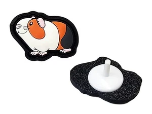 Guinea Pig Golf Ball Marker Unique Set of 2 Novelty Golf Marker Handmade - Picture 1 of 5