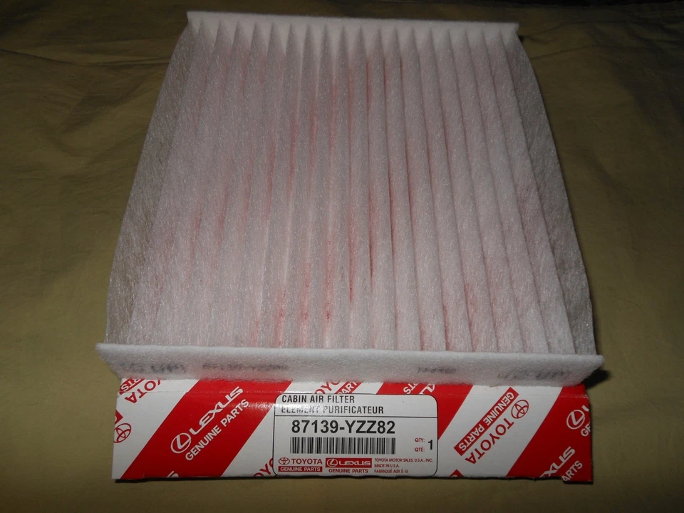Filtro de cabina de aire acondicionado genuino OEM 87139-YZZ82 Toyota Highlander 2008-2013 Foto 1 de 1