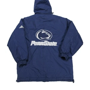 Chaqueta De Colección Apex Penn State Para Hombre Grande Azul Puffer Bordado Logo Años 90 - Imagen 1 de 19
