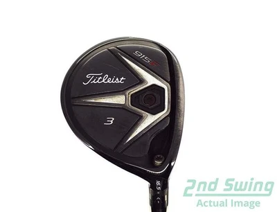 Titleist 915 F Fairway Wood 4 Wood 4W 16.5° Graphite Stiff Right 41.25in - Image 1 of 4
