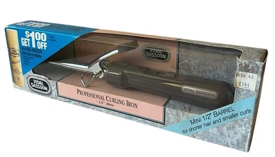 Vidal Sassoon Professional Curling Iron 1/2” Mini Model VS103 New In Box - Image 1 of 4