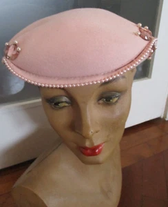 VINTAGE 1950s HAT - Picture 1 of 14