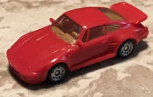 Escala HO (1/87) Porsche 911 nariz inclinada rojo • Modelos de monograma mini exactos • 1:87 - Imagen 1 de 12