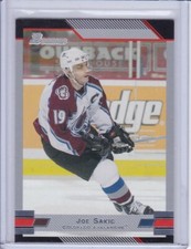 Joe Sakic 2003 Bowman Draft Picks and Prospects Hockey Card 19 Grade MT