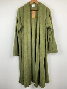 Saga size Medium/Large Women’s Olive Green Long Sweater Cardigan Duster NWT - Picture 1 of 6