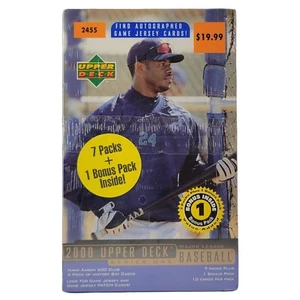 2000 Upper Deck MLB Major League Baseball Cards Series 1 Factory Sealed Box - Picture 1 of 2