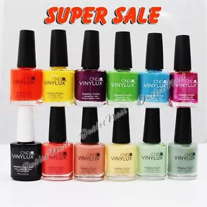 SUPER SALE CND Vinylux 12 pc - OPEN ROAD & PARADISE Collection + Weekly Top Coat - Picture 1 of 1