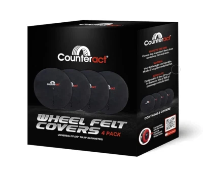 COUNTERACT CBBWTFC FELT WHEEL TIRE BAGS TIRE STORAGE (20"-31") (4/BX)