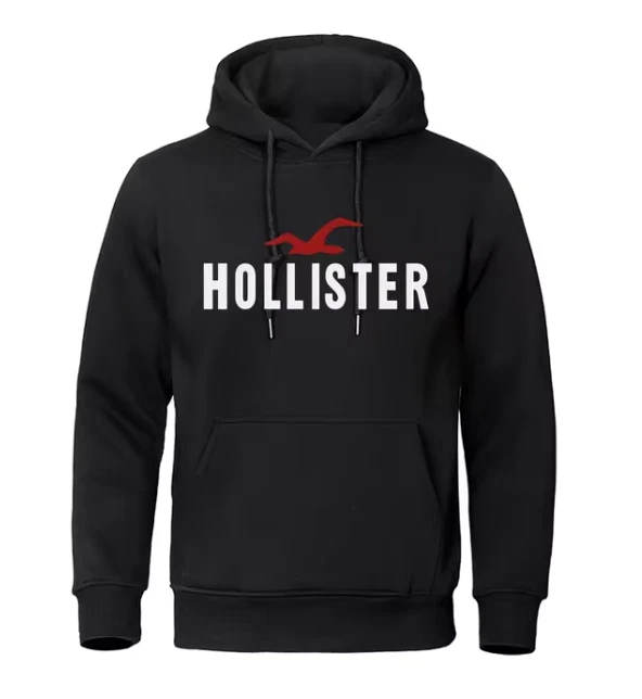 Hollister Seagull Sudadera con Capucha Tendencia Informal Sudadera Hombres Mujeres Unisex Foto 1 de 4