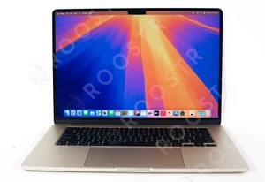 15" Apple MacBook Air M3 Chip 8GB RAM 256GB SSD 2024 Starlight WARRANTY! - Afbeelding 1 van 8