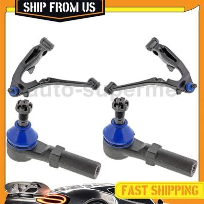 Brazo de control completo delantero exterior e inferior 4 piezas para Hummer H2 2008-2009 6,2 L Foto 1 de 4