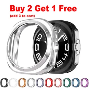 Pour Samsung Galaxy Watch Ultra2025 /7Ultra 47mm Coque Cadre TPU Protection Bumper - Photo 1 sur 17