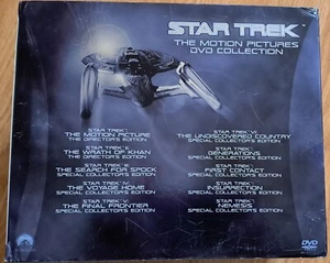 Star Trek 10 Movie Box Set 20 DVDs - Picture 1 of 5