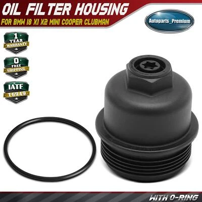 Engine Oil Filter Housing Cover Cap for BMW i8 X1 X2 Mini Cooper Cooper Clubman - Image 1 of 4