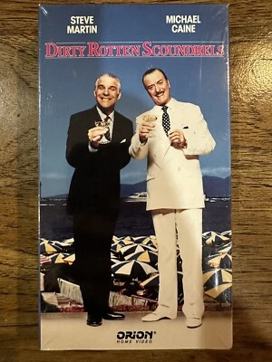 Dirty Rotten Scoundrels VHS Comedy Steve Martin EP Mode New SEALED Watermarks - Image 1 of 4