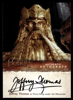 2014 THE HOBBIT DESOLATION OF SMAUG JEFFREY THOMAS - Image 1 of 2