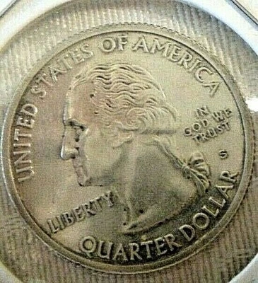 2009 S US Virgin Islands 90% SILVER Territory Quarter  - Image 1 of 2