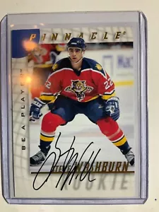 #139 Steve Washburn 1998 Pinnacle Be A Player Hockey Autograph Signature B11-6 - Picture 1 of 2