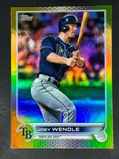 Joey Wendle 2022 Topps Series 1 Gold Foil #145 Rays