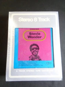 STEVIE WONDER 8 TRACK TAPES LOOKING BACK VOL 1 AND 11 STILL SEALED - Picture 1 of 4