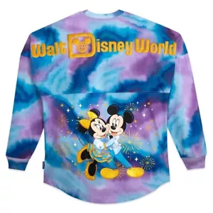 NWT Mickey and Minnie Mouse Tie-Dye Spirit Jersey Walt Disney World 50th 2XL XXL - Picture 1 of 5