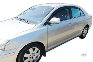 Wind Deflectors Fits Toyota Avensis Mk2 2003-2009 4-Door Saloon 4-Pcs Set Heko - Picture 1 of 9