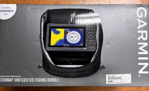 GARMIN ECHOMAP™ UHD 63cv Ice Fishing Bundle 010-02330-15 - Picture 1 of 2