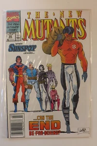 COMIC MARVEL COMICS THE NEW MUTANTS WHEN SUNSPOT LEAVES 1991 No.99 GN4611 - Picture 1 of 2