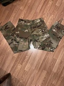Military ACU Camo Cargo Med Reg Cargo Trouser Army Combat Uniform - Picture 1 of 7
