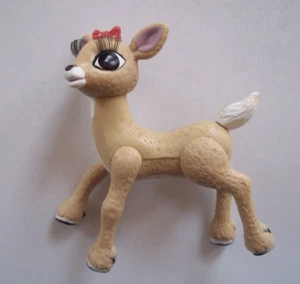 3.25" CLARICE w Eyelashes PLASTIC PVC Figure Misfit Toys THE RUDOLPH COMPANY PMI - Picture 1 of 20