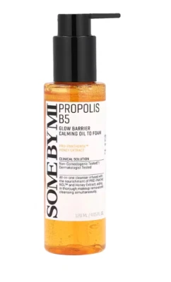 Aceite calmante a espuma Some By Mi Propolis B5 Glow Barrier 120 ml - EE. UU. Vendedor Foto 1 de 4