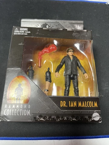 Jurassic Park Hammond Collection Dr. Ian Malcolm 3.75 inch Action Figure NEW Cover