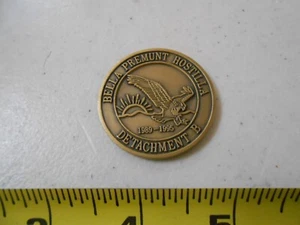 RARE 1995 BELLA PREMUNT HOSTILLA DETACHMENT B INTEL ARMY MILITARY CHALLENGE COIN - Picture 1 of 3