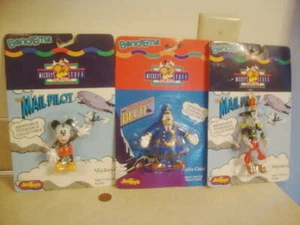 Disney Bend-Ems Mickey Mouse Shyster from Mail Pilot & Police Chief Phantom Blot - Imagen 1 de 5